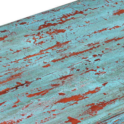 vidaXL Stolik kawowy, lite drewno z odzysku, 110x60x34 cm