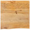vidaXL Blat stołu z naturalną krawędzią, 80x80x3,8 cm, drewno mango