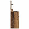 vidaXL Toaletki do sypialni z szufladą Stare drewno 80 x 39,6 x 135 cm