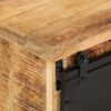 vidaXL Szafka, 80x30x55 cm, lite surowe drewno mango