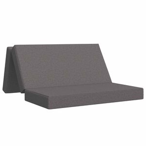 vidaXL Składana Sofa Ł&oacute;żko 120 x 67 x 45 cm jasnoszary