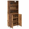 vidaXL Highboard Stare drewno 69,5 x 34 x 180 cm