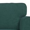 vidaXL Sofa 120cm 2 pcs Ciemna zieleń Metal