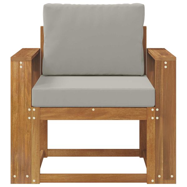 vidaXL Sofa na zewnątrz Lite drewno akacjowe i poliester