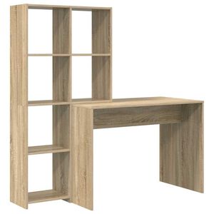 vidaXL Biurko Dąb Sonoma 138,5 x 55 x 143 cm Drewno inżynieryjne