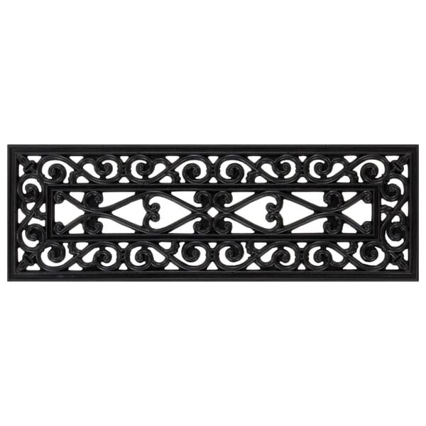 vidaXL Nakładki na schody, 5 szt., 25x75 cm, gumowe