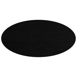 vidaXL Blat do stołu, brązowy, 120x60x2 cm, lite drewno dębowe, owalny