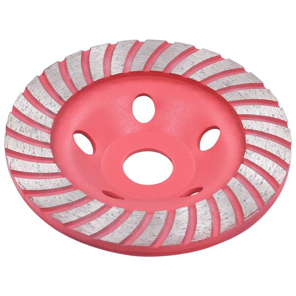 vidaXL Diamentowa tarcza szlifierska turbo, 125 mm