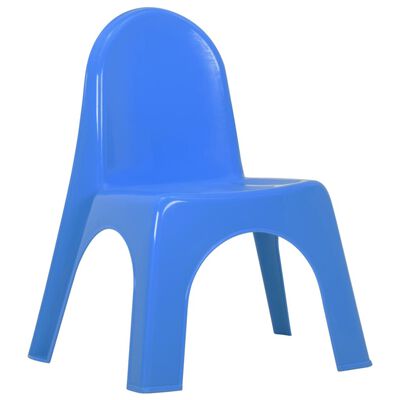 vidaXL Stolik i krzesełka dla dzieci, polipropylen