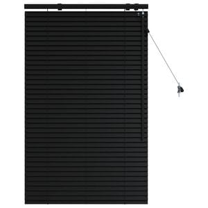 vidaXL Żaluzja wenecka Czarny 75 x 130 cm 35 mm