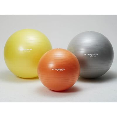 Wonder Core Piłka gimnastyczna, 75 cm, szara