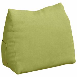vidaXL Poduszka na plecy Jasnozielony 45 x 20 x 35 cm tkanina