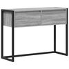 vidaXL Stolik końcowy Szary Sonoma 100 x 36 x 75 cm