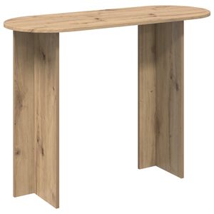 vidaXL Konsola Dąb artisan 100 x 39,5 x 75 cm Drewno inżynieryjne