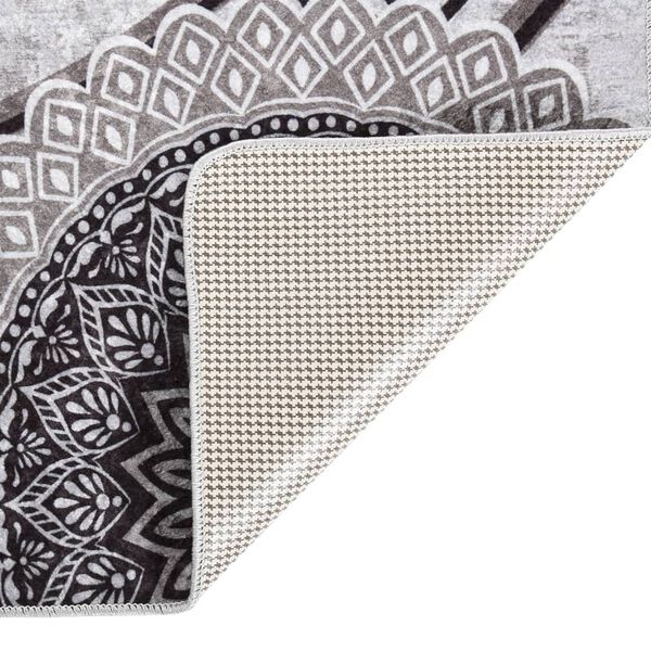 vidaXL Dywan, możliwość prania, 120x180 cm, kolorowy, antypoślizgowy