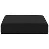 vidaXL Poduszka na siedzisko Czarny 40 x 40 x 11 cm Pianka PU