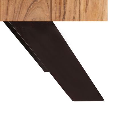 vidaXL Stolik kawowy, 90x50x45 cm, lite drewno akacjowe