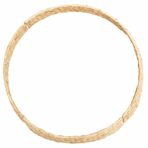 vidaXL Kołnierz do Choinki Brązowy 60 x 60 x 22 cm Hiacynt wodny