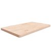 vidaXL Blat do łazienki, 100x60x4 cm, surowe lite drewno