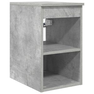 vidaXL Szafka Łazienkowa Pomiędzy Betonowy szary 30 x 35 x 50 cm