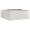 vidaXL Doniczka 80x80x30 cm Stal nierdzewna