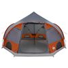 vidaXL Namiot kopułowy Szary i pomarańczowy 505 x 450 x 248 cm