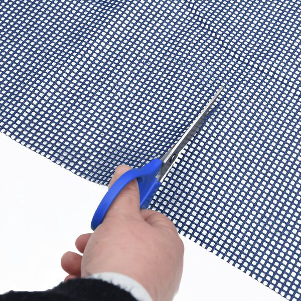 vidaXL Wykładzina do namiotu, niebieska, 4,5x2,5 m