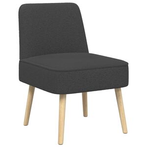 vidaXL Fotel typu slipper ciemnoszary