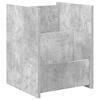 vidaXL Regał na gazety Szary beton 35 x 35 x 45 cm Drewno inżynieryjne