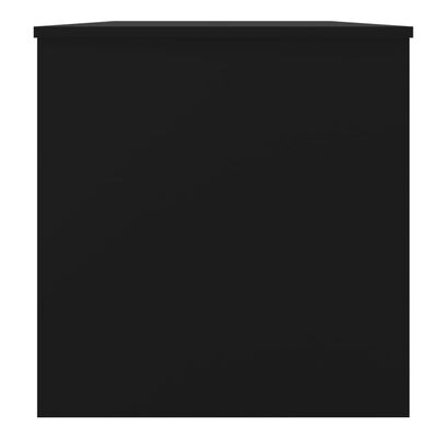 vidaXL Stolik kawowy, czarny, 102x50x52,5 cm, materiał drewnopochodny