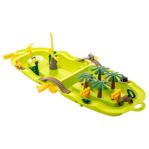 vidaXL Wodny plac zabaw na k&oacute;łkach, motyw dżungli, 51x21,5x66,5 cm, PP
