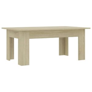 vidaXL Stolik kawowy, dąb sonoma 100x60x42 cm, materiał drewnopochodny