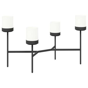 vidaXL Stojak na Kwiaty Biały 125 x 55 x 81 cm Polipropylen i stal