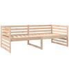 vidaXL Ł&oacute;żko dzienne bez materaca, 90x190 cm, lite drewno sosnowe