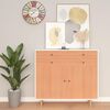 vidaXL Okleiny meblowe samoprzylepne, 2 szt., dąb, 500x90 cm, PVC