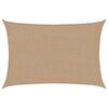 vidaXL Żagiel przeciwsłoneczny, 160 g/m&sup2;, taupe, 2x2,5 m, HDPE