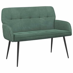 vidaXL Sofa dwuosobowa na metalowych n&oacute;żkach 2-osobowy Zielony morski