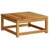 vidaXL Stolik ogrodowy, 63x63x30 cm, lite drewno akacjowe