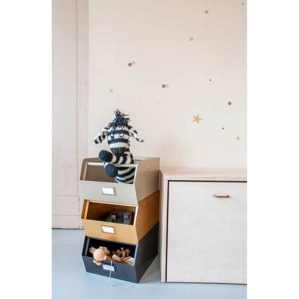 KidsDepot Organizer Original, metalowy, czarny