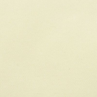 vidaXL Trapezowy żagiel ogrodowy, tkanina Oxford, 4/5x4 m, kremowy