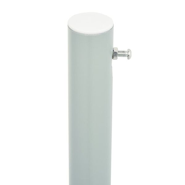 vidaXL Wysuwana markiza boczna na taras, 180 x 600 cm, czerwona