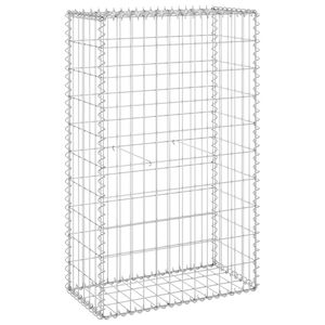vidaXL Ściana gabionowa z pokrywami, galwanizowana stal, 60x30x100 cm