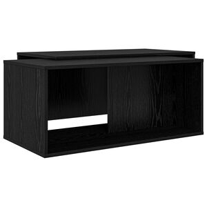 vidaXL Zestaw stolik&oacute;w kawowych 2 szt. Czarny Dąb 90 x 48 x 40 cm