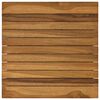 vidaXL Blat stołu 40 x 40 x 3,5 cm Kwadrat Lite drewno teakowe