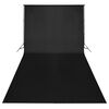 vidaXL Fotograficzny zestaw studyjny z lampami, tłem i blendą