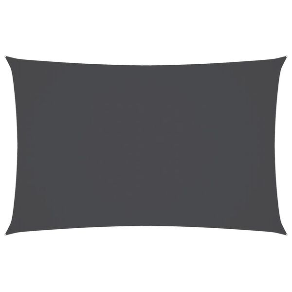 vidaXL Żagiel ogrodowy, tkanina Oxford, prostokątny, 3x6 m, antracyt