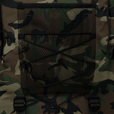vidaXL Plecak w stylu wojskowym XXL 100L moro