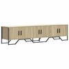 vidaXL Szafka pod TV, dąb sonoma, 180x34x41 cm materiał drewnopochodny