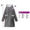 vidaXL Bluza-koc Ciemnoszary m Fleece i Flanela