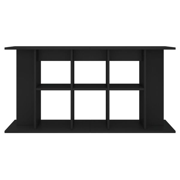 vidaXL Szafka pod akwarium, czarna, 120x40x60 cm